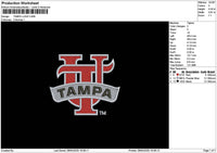 Tampatext Embroidery File 6 sizes