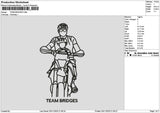 Photoline Team Embroidery File 6 sizes