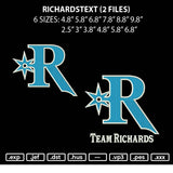 Richardstext Embroidery 2 Files