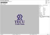 Tecutext Embroidery File 6 sizes