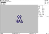 Tecutext Embroidery File 6 sizes