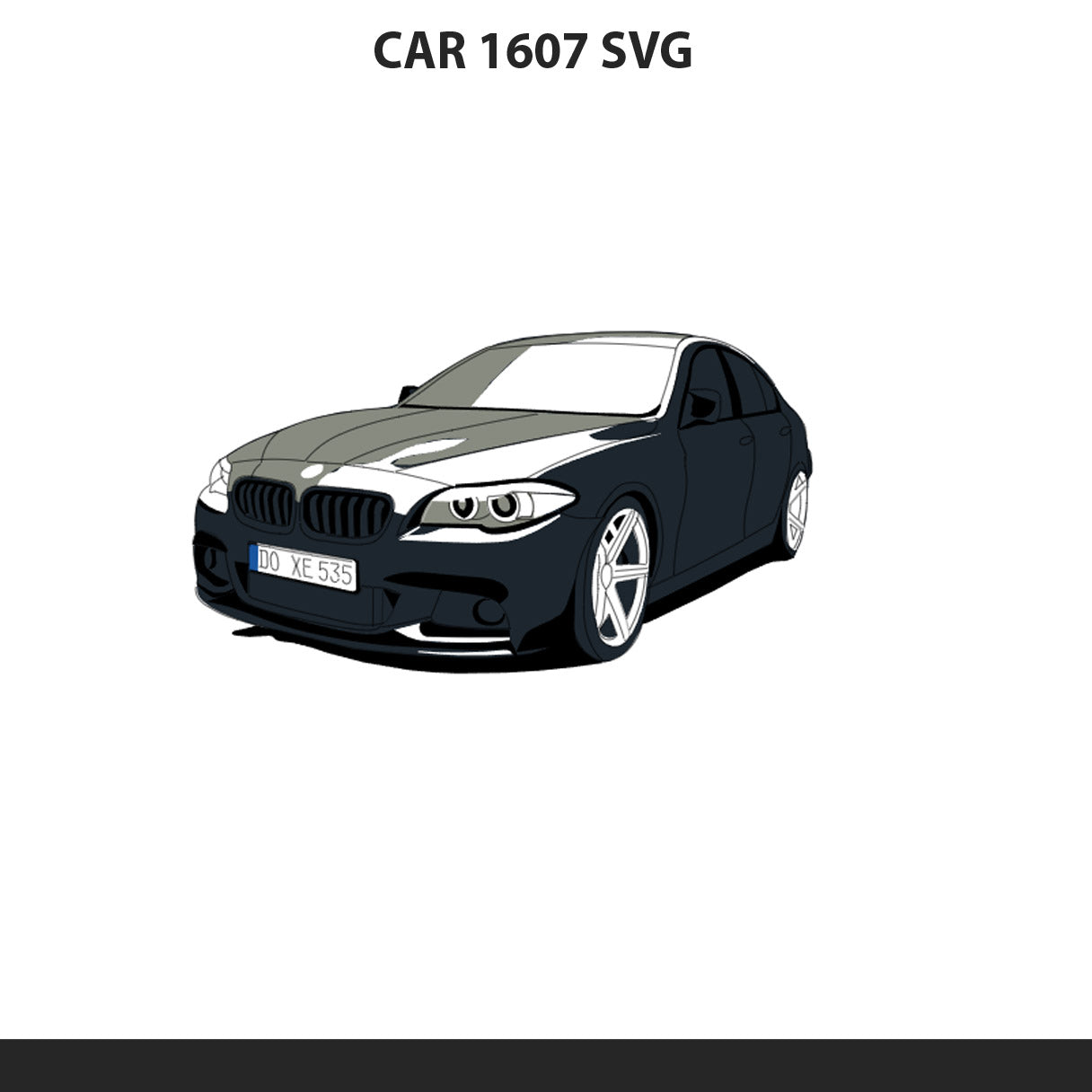 Car 1607 Svg
