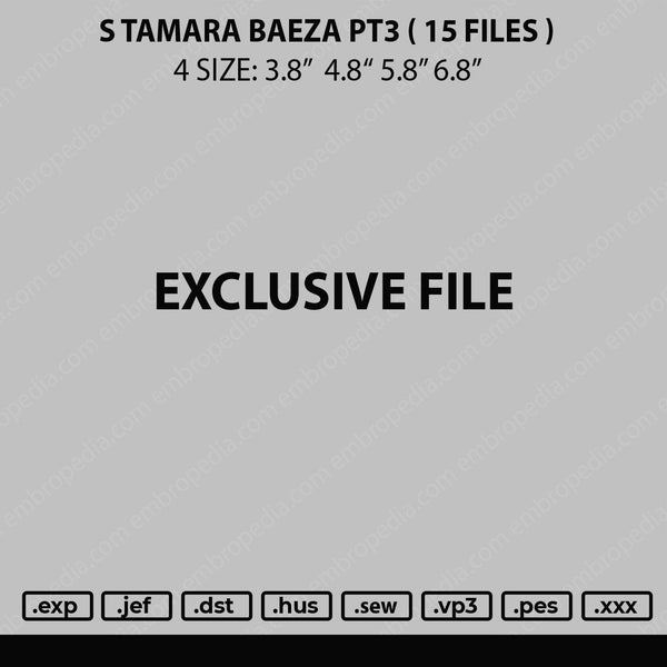 S Tamara Baeza pt3 12 Files
