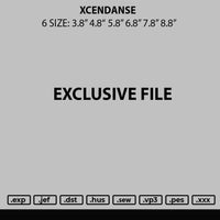 Xcandanse Embroidery File 6 sizes