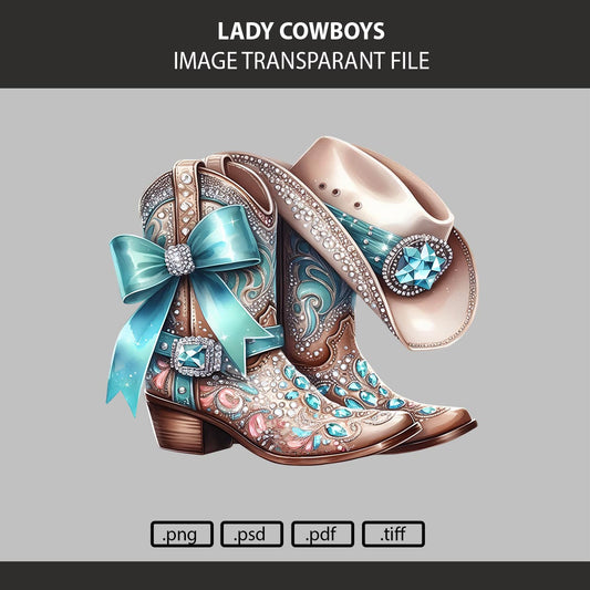 Lady Cow boys transparant image Printable file