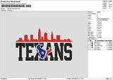 Texanstext Embroidery File 6 sizes