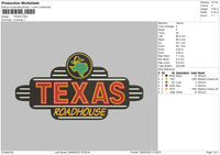 Texas Embroidery File 4 size