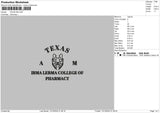 Texastext 1310 Embroidery File 6 sizes