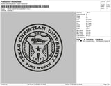 Texas Christian Univ Embroidery File 4 sizes