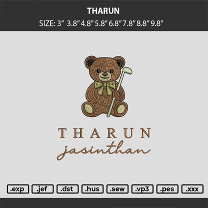 Tharun Embroidery Machine Design File