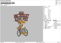 The Backseat Embroidery File 4 size