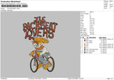 The Backseat Embroidery File 4 size