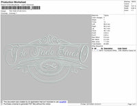 The Fade Studio Embroidery File 4 size