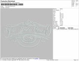 The Fade Studio Embroidery File 4 size