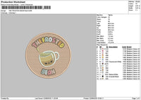 Frostedcircle Embroidery File 6 sizes