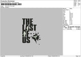 Thelasttext Embroidery File 6 sizes