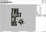 Thelasttext Embroidery File 6 sizes