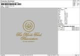 Mocktext Embroidery File 6 sizes