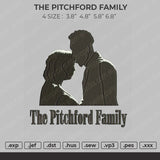 The Pitchford Family bEmbroidery File 4 size