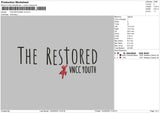 The Restored Embroidery File 4 size