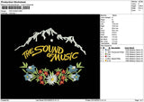 Soundtext 01 Embroidery File 6 sizes