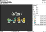 The Starters Embroidery File 4 sizes