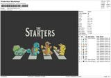 The Starters Embroidery File 4 sizes