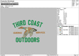 Thirdtext Embroidery File 6 sizes