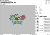 Three Poke V2 Embroidery File 6 sizes