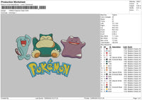 Three Poke V2 Embroidery File 6 sizes