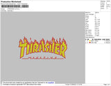 Thr4sher Magazine Embroidery File 4 size