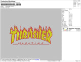 Thr4sher Magazine Embroidery File 4 size