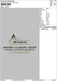 Thstext Embroidery File 6 sizes