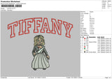 Tiffany Embroidery File 6 sizes