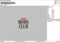 Momstext 2603 Embroidery File6 sizes