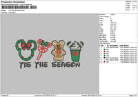 Mickey 2512a Embroidery File 6 sizes