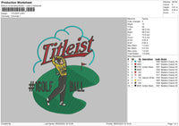 Titleist Embroidery File 6 sizes