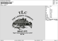 Tlctext Embroidery File 6 sizes