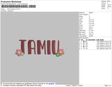 Tamiu Flowers V2 Embroidery File 4 size