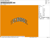 Tennessee Embroidery File 10 size