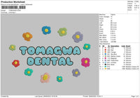 Tomagwa Embroidery File 4 size