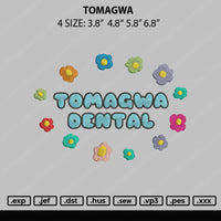 Tomagwa Embroidery File 4 size