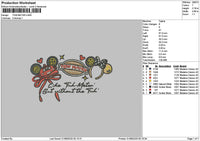 Matertext 3108 Embroidery File 6 sizes