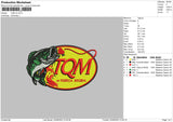 Tqm V2 Embroidery File 6 sizes