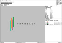 Tranzacttext Embroidery File 6 sizes