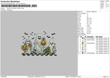 Ghosts Tot Embroidery File 6 sizes