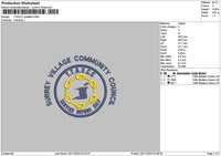 Surreycircle Embroidery File 6 sizes