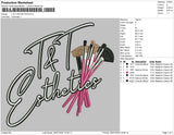 T&T Esthetics Embroidery File 4 sizes