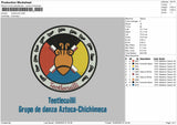 Teotlecuilli Embroidery Files