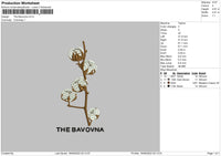 The Bavovna Embroidery File 5 Sizes